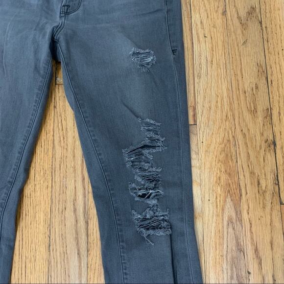 FRAME le skinny de jeanne grays inn jeans - Picture 4 of 6